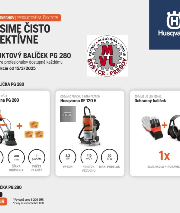 Akcia Husqvarna PG280