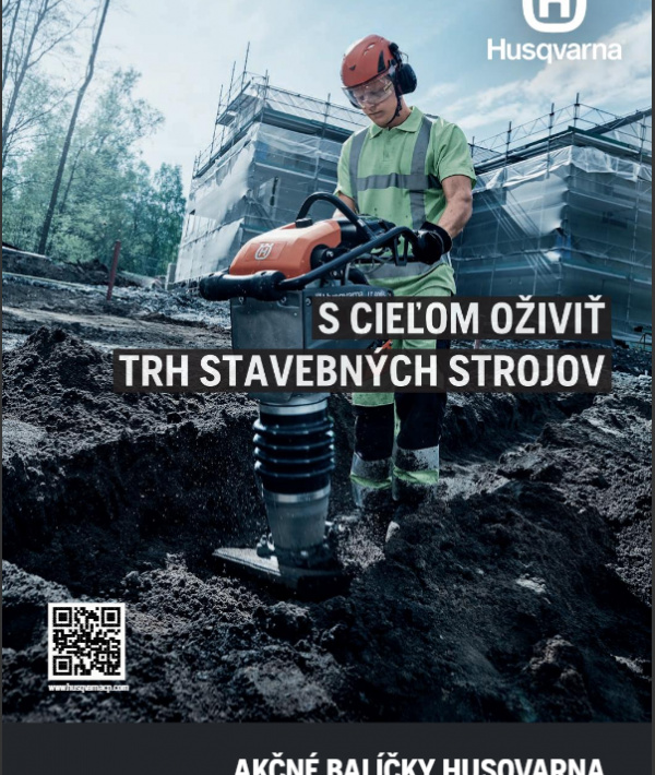 Akcia Husqvarna stavebné stroje pre Požičovne 2022