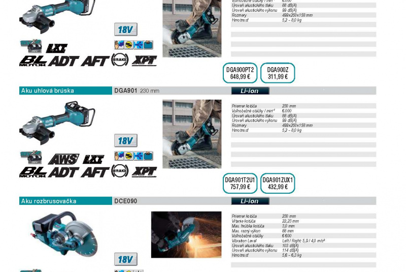  Akcia / Makita Akcia 2021 - foto