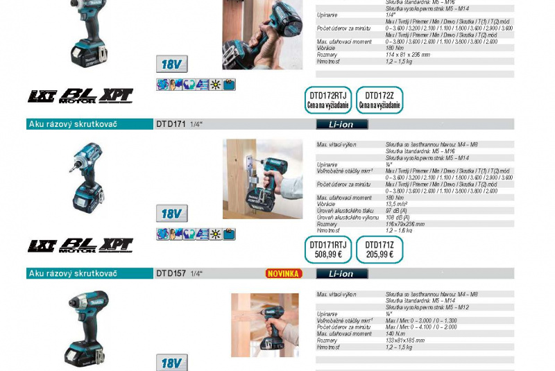  Akcia / Makita Akcia 2021 - foto