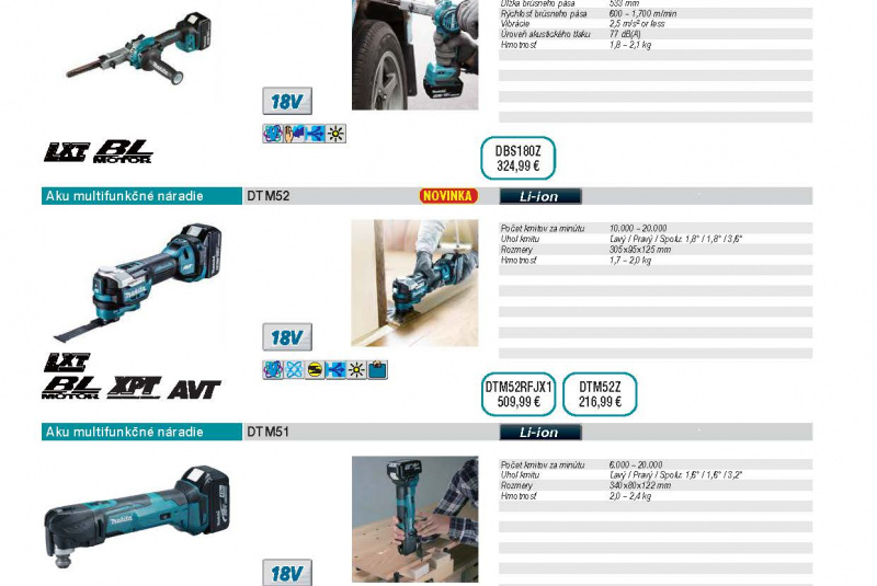  Akcia / Makita Akcia 2021 - foto