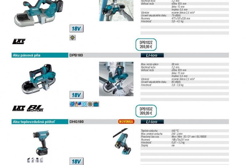  Akcia / Makita Akcia 2021 - foto