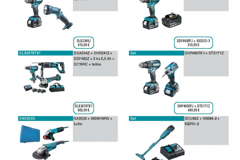  Akcia / Makita Akcia 2021 - foto